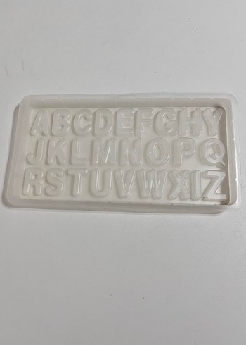 Epoksi harf kalıbı ve silikon kalıp - Görsel 2