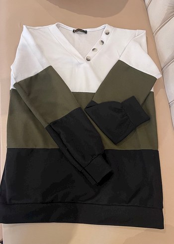 Hiç giyilmedi etiketli. Uzun Kollu Sweatshirt - Görsel 2