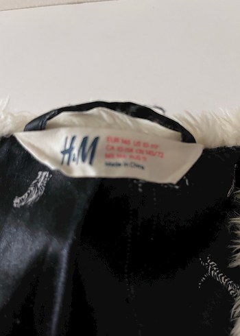 Kız Çocuk beyaz peluş yelek - Görsel 2