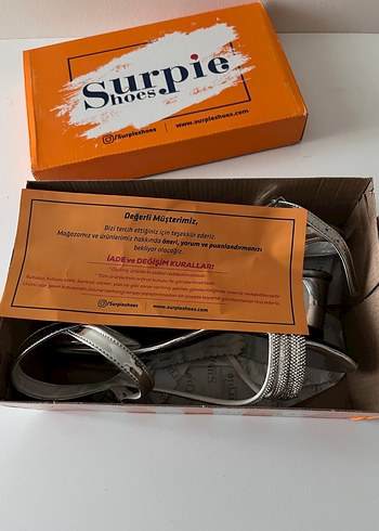 Taşlı 11 yaş kız çocuk abiye ayakkabı - Görsel 5