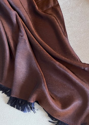 Mısırlı çift taraflı ipek şal - Görsel 5