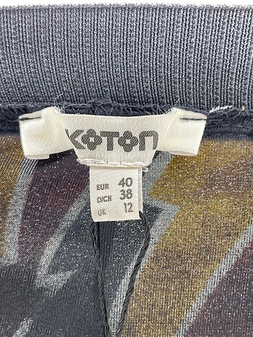 40 Beden çeşitli Renk Koton Midi Etek %70 İndirimli.