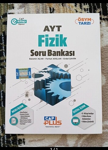 Çap ayt fizik soru bankası 