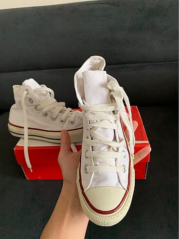 36 Beden beyaz Renk converse spor ayakkabı