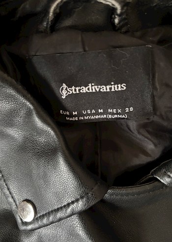 Stradivarius deri ceket stradivarius