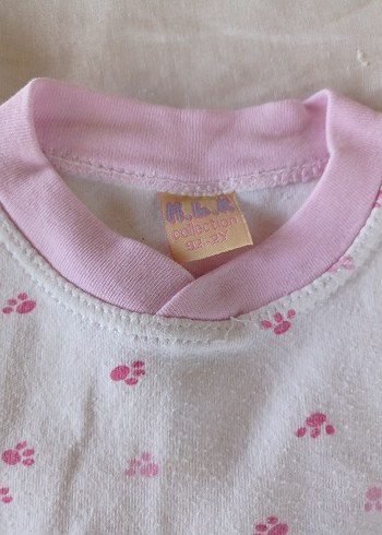 Dantel Detaylı Pembe Askısız Bebek Body - Görsel 7