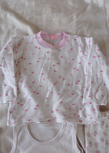 Dantel Detaylı Pembe Askısız Bebek Body - Görsel 4