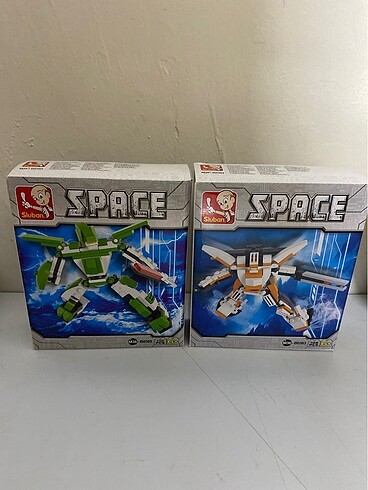 Sluban space 106 parça robot