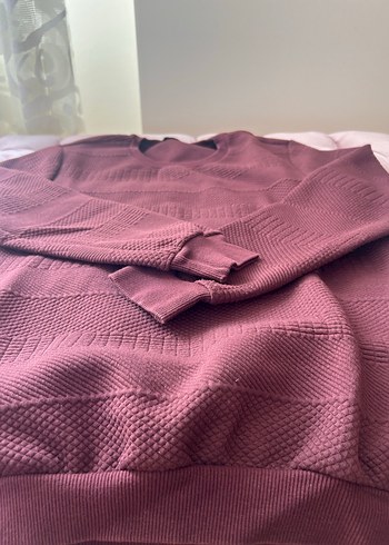 Bordo erkek kazak - Görsel 7