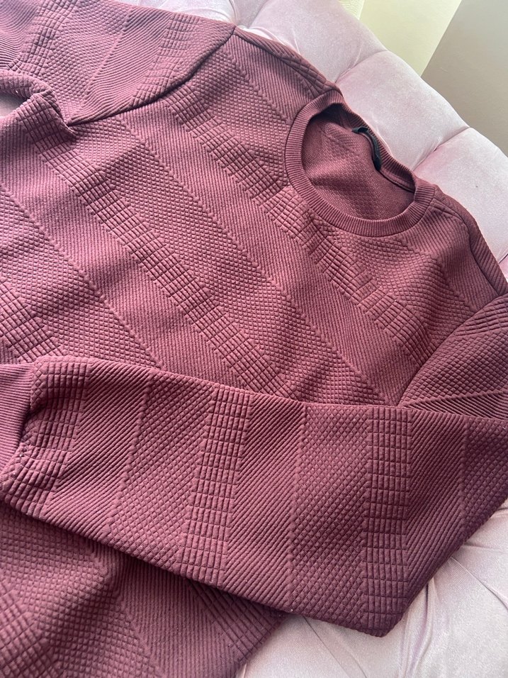 Bordo erkek kazak - Görsel 5