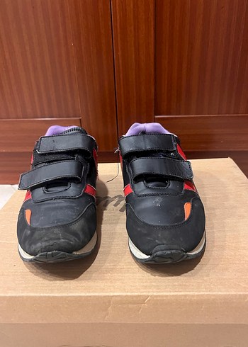 Erkek Çocuk Siyah Çok Renkli Spor Ayakkabı - Görsel 2