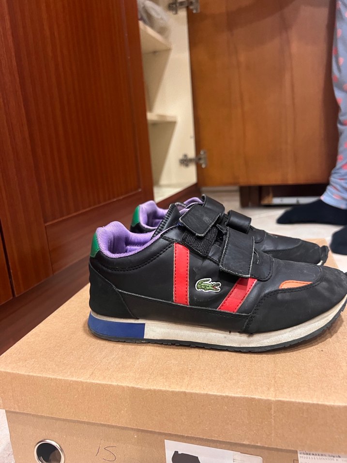 Erkek Çocuk Siyah Çok Renkli Spor Ayakkabı - Görsel 3