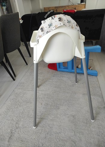 Beden Gri Ayaklı ikea bebek Mama Sandalyesi