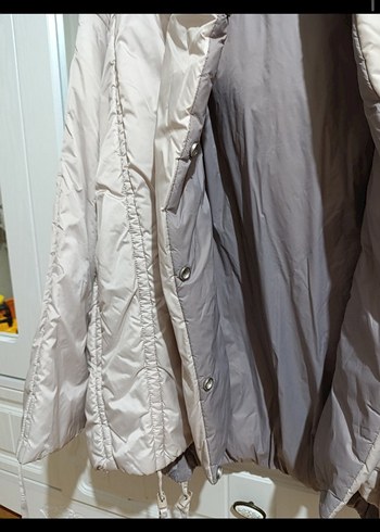 skechers marka kadın mont bej rengi - Görsel 3