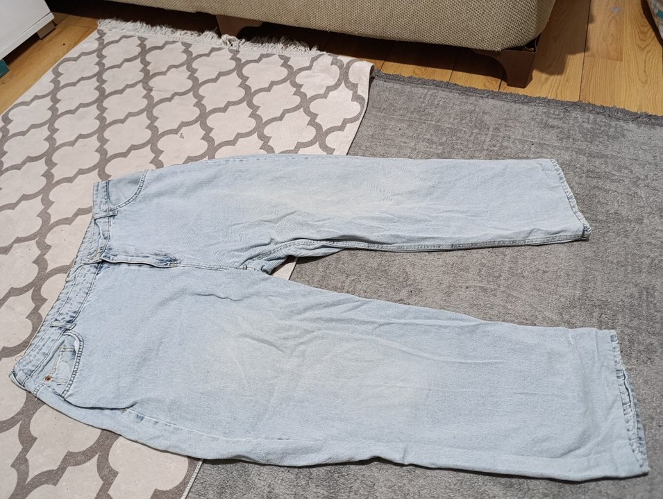 buz mavisi kadın pantolon kot - Görsel 2