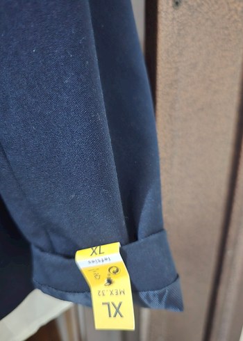 Düğmeli Lacivert Kadın Blazer Ceket lefties marka - Görsel 2