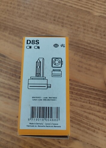 Philips D8S XENON AMPUL 