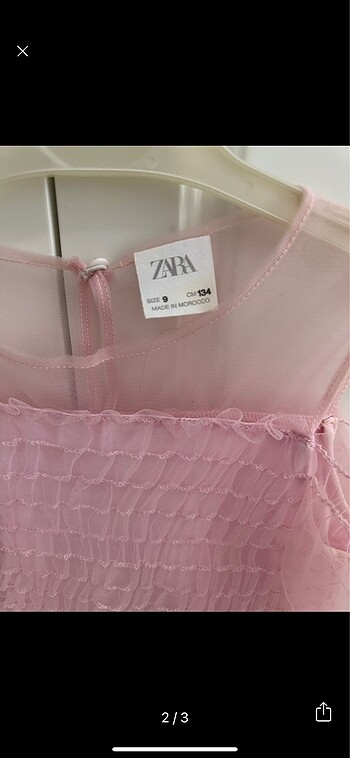 Zara elbise