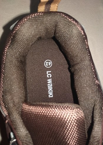 Kahverengi Erkek Spor Ayakkabı Bağcıkları - Görsel 4