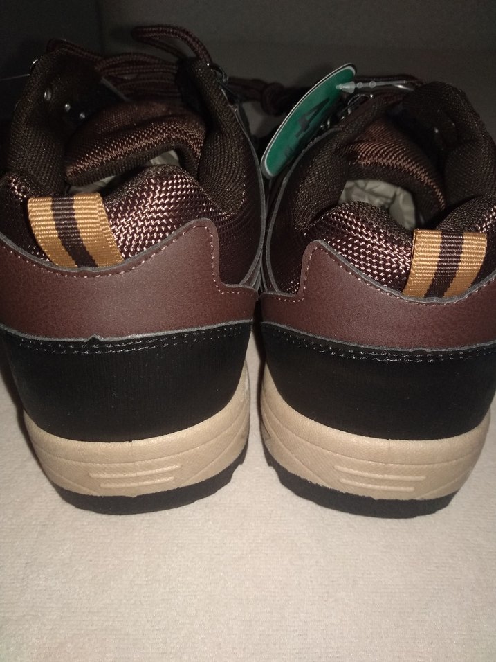 Kahverengi Erkek Spor Ayakkabı Bağcıkları - Görsel 2