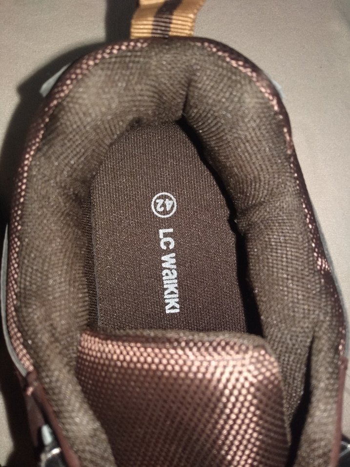 Kahverengi Erkek Spor Ayakkabı Bağcıkları - Görsel 4