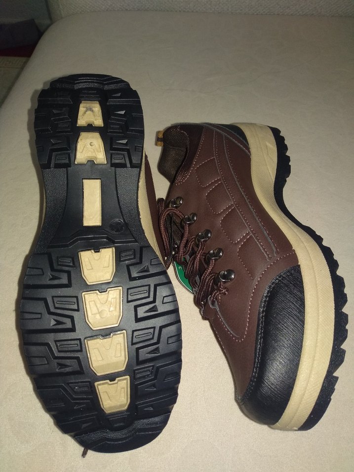 Kahverengi Erkek Spor Ayakkabı Bağcıkları - Görsel 3