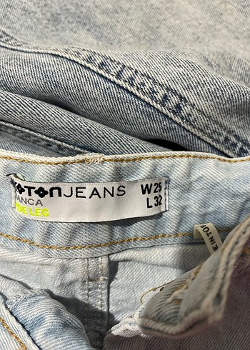 Kadın açık mavi kargo Pantolon - Görsel 3