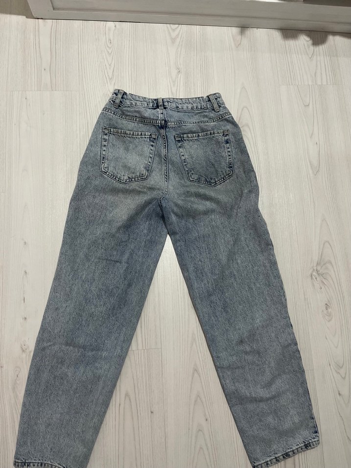 Kadın yırtık Kot Pantolon - Görsel 2