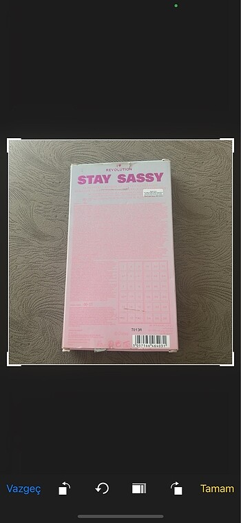 Revolution Stay Sassy Far Paleti