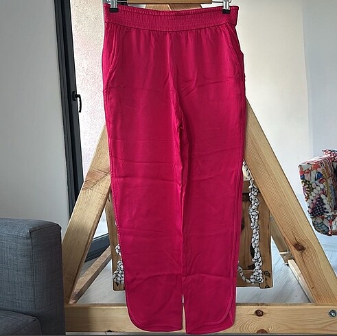 Zara saten pantolon