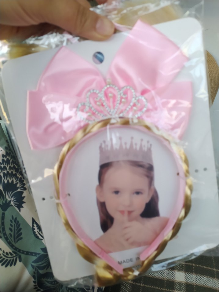 Pembe prenses çocuk tacı - Görsel 4