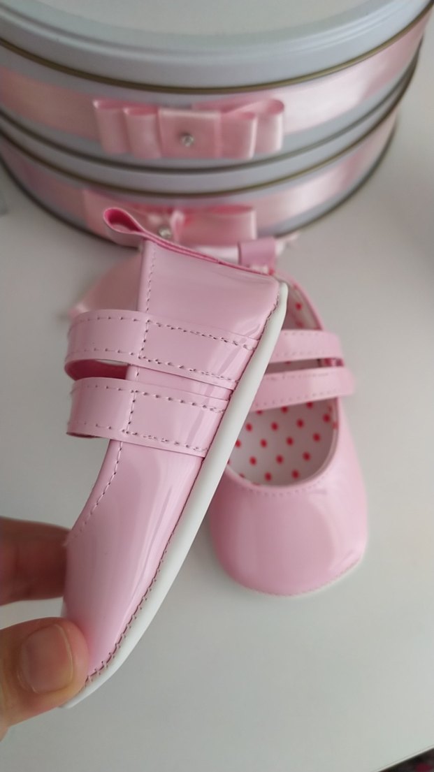 Kız Bebek Pembe İlk Adım Ayakkabısı - Görsel 2