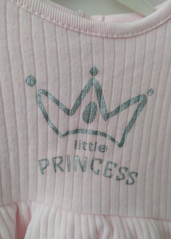 Pembe Uzun Kollu Kız Çocuk Elbise - Görsel 4