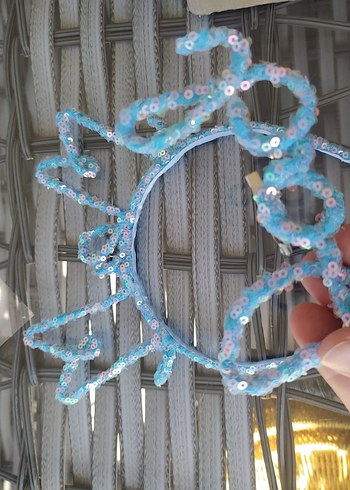 Altın Payetli mom dad Taç - Görsel 4