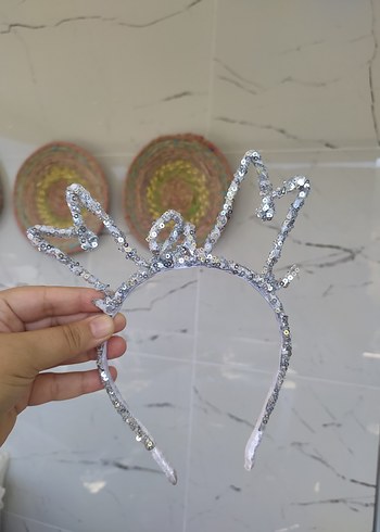 Payetli mom taç - Görsel 2