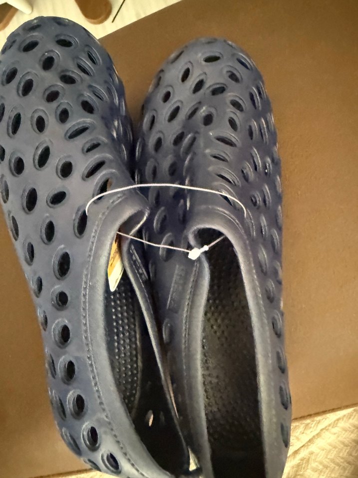 Mavi Erkek Su Ayakkabısı, Kaymaz Taban, Cırtlı - Görsel 3