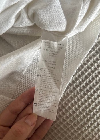 Beyaz Balıkçı Yaka Kadın Triko - Görsel 4