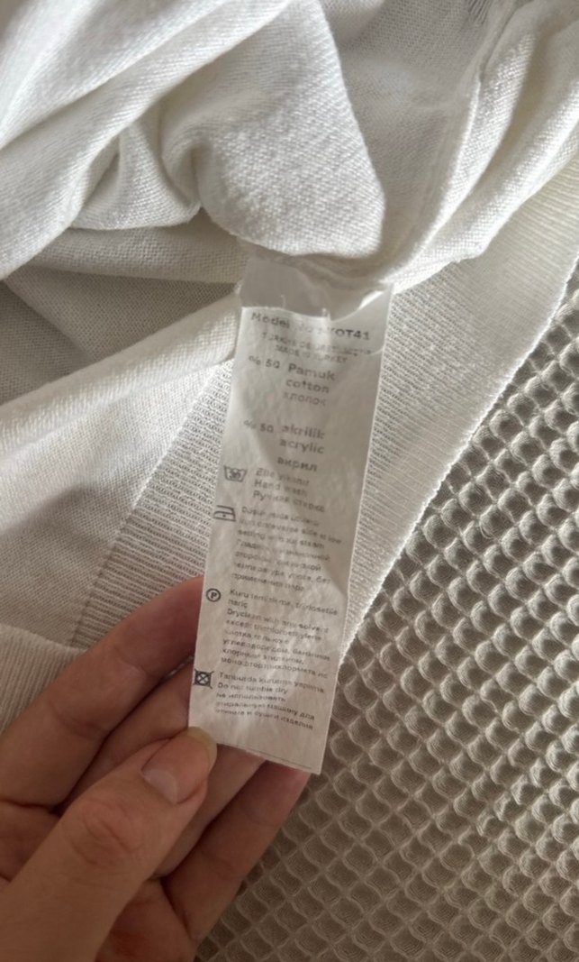 Beyaz Balıkçı Yaka Kadın Triko - Görsel 4