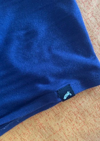 s Beden Kadın Lacivert V Yakalı Denim Crop Top