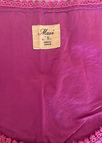 Pembe Saten Kız Bluzu, Kısa Kollu, Volanlı - Görsel 2