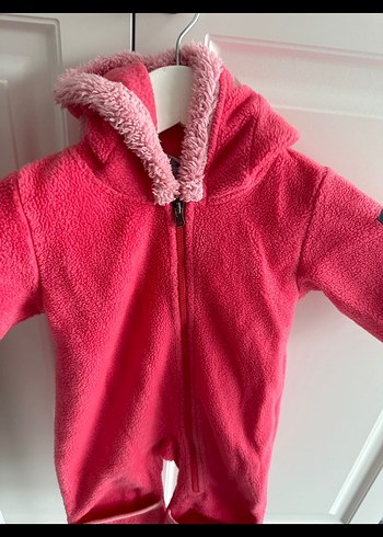 Columbia Fermuarlı Pembe Bebek Tulumu - Görsel 2