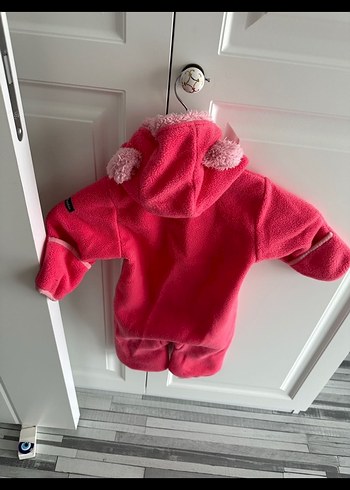 Columbia Fermuarlı Pembe Bebek Tulumu - Görsel 4