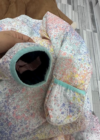 Roxy Kız Bebek Çok Renkli Tie-Dye Kaydırmaz Tulumu - Görsel 11