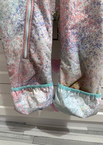 Roxy Kız Bebek Çok Renkli Tie-Dye Kaydırmaz Tulumu - Görsel 6