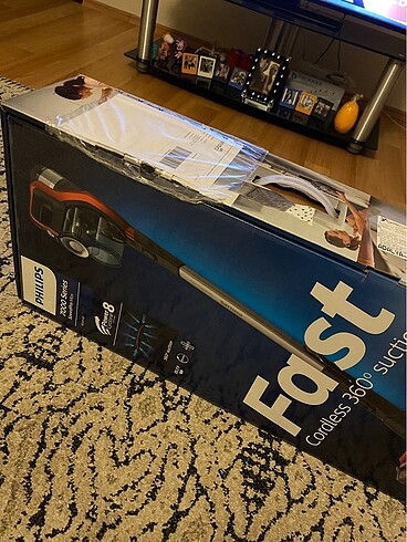 Dikey şarjlı süpürge philips - Görsel 5