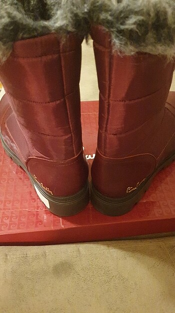 40 Beden bordo Renk Orijinal Pierre Cardin