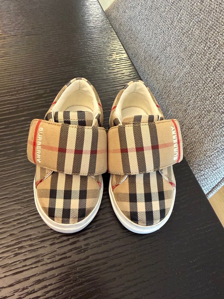 Ekose Desenli İlk Adım Ayakkabısı burberry - Görsel 2