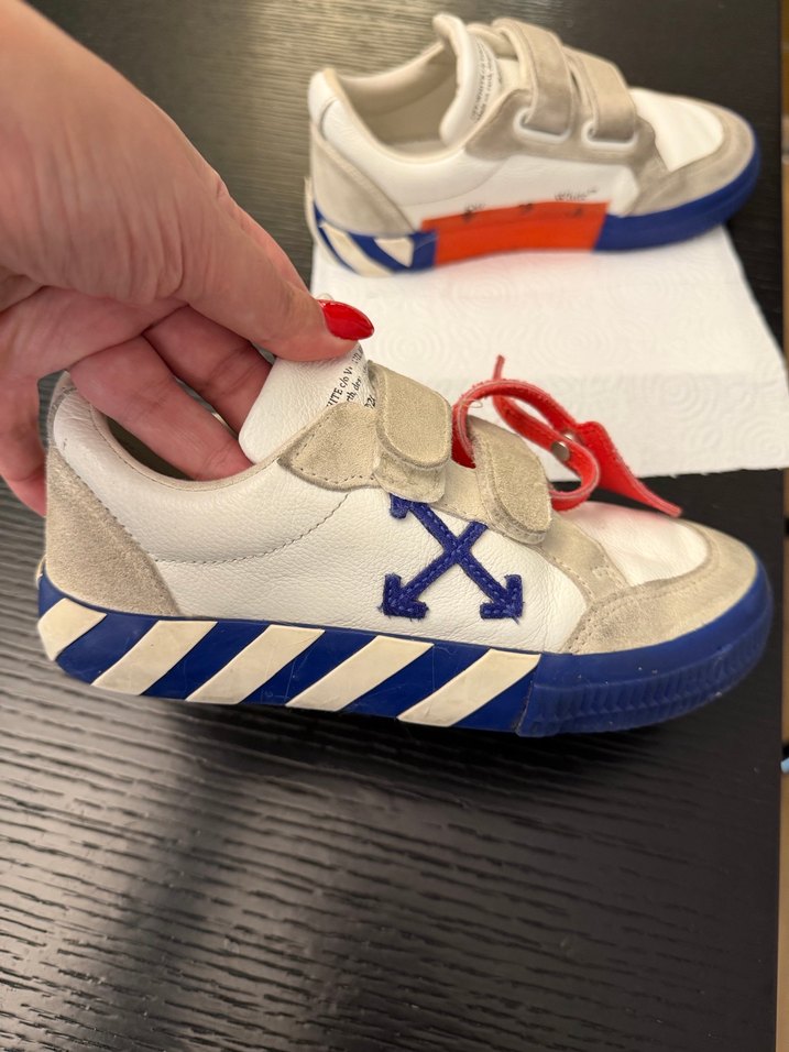 Beyaz Erkek Spor Ayakkabı Velcro Bantlı - Görsel 2