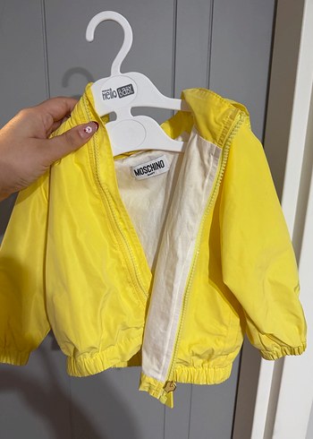 Erkek Çocuk moschino Sarı Fermuarlı Ceket - Görsel 3