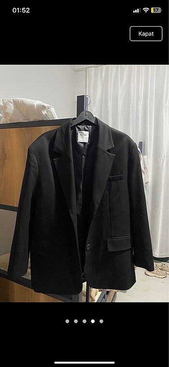 Bershka BERSHKA siyah blazer
